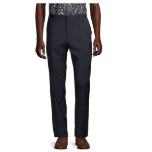 Hugo Boss Men´s Genesis 4 Virgin Wool Dress Pants In Black Size 38R NWT